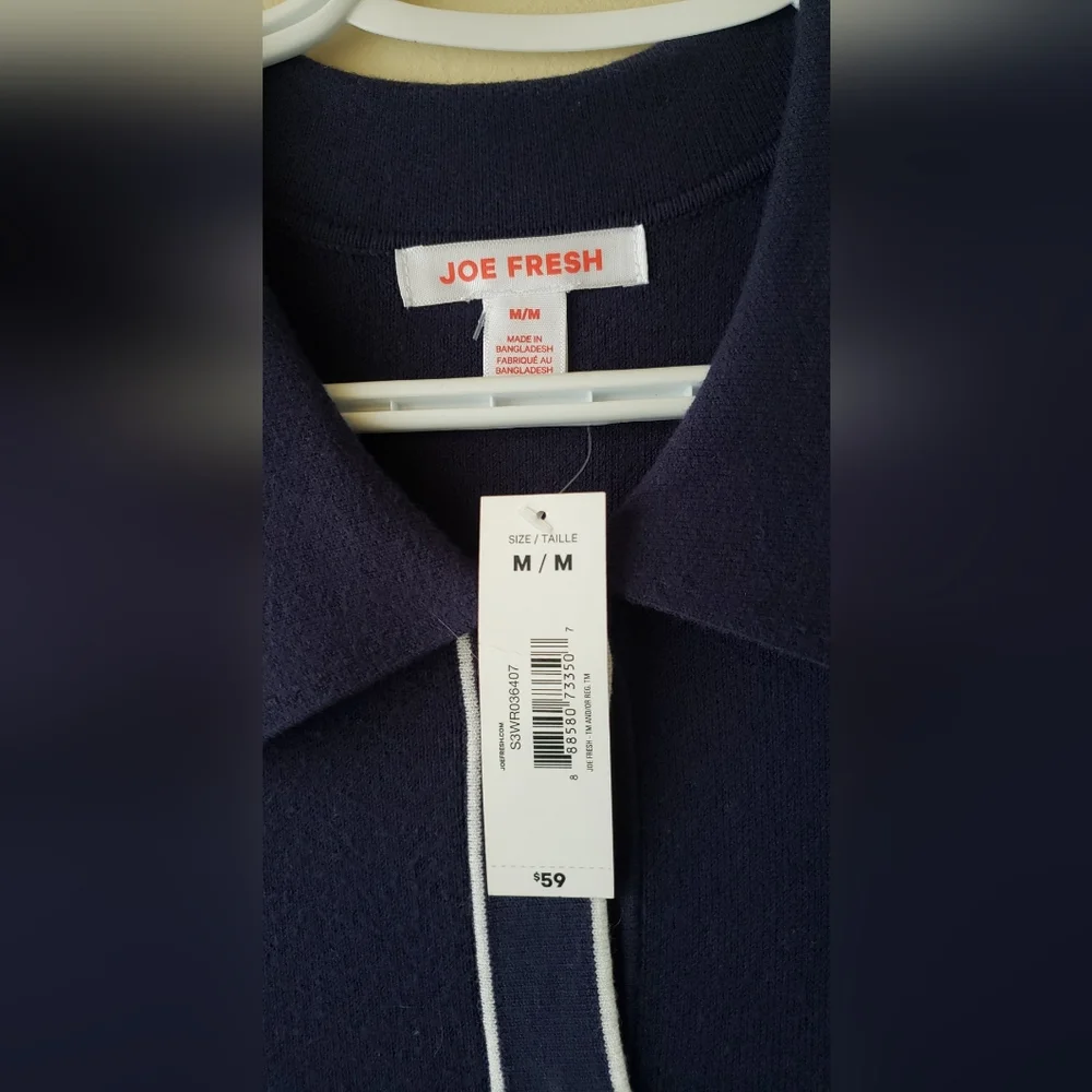 NWT Sailor navy knit dress medium - Picture 7 of 9